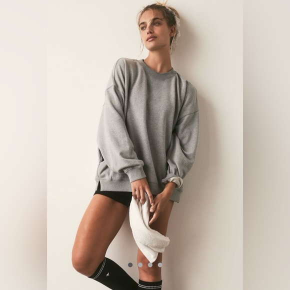 lululemon athletica Tops - Free People All Star Solid Pullover